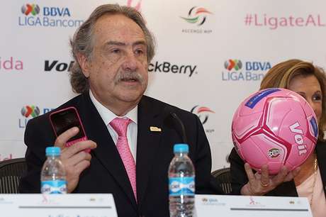 Cortesía Liga MX Decio de María, presidente de la Liga MX y Ascenso MX