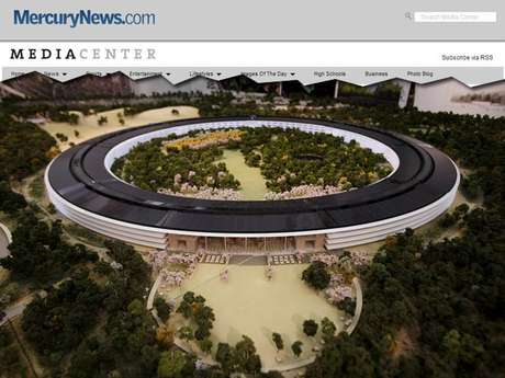 Apple construiu maquete em três dimensões do projeto da nova sede Apple construiu maquete em três dimensões do projeto da nova sede