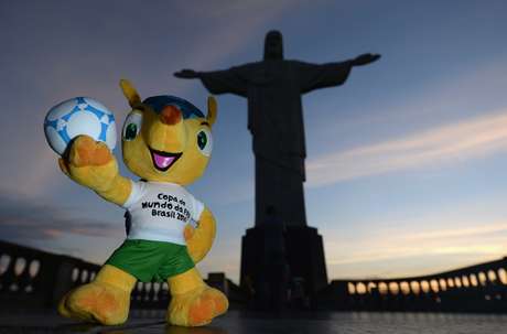 Getty Images Fuleco, mascota de Brasil 2014