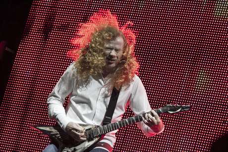 David Felipe Rincón / Terra Colombia <p>Dave Mustaine se mostró feliz de volver a Bogotá.</p>