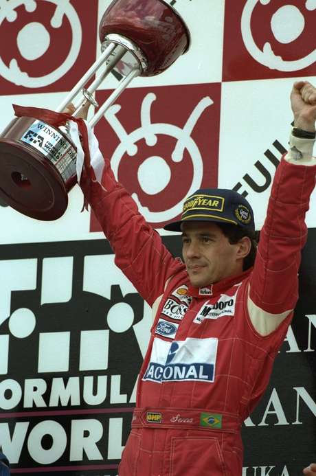 Com um carro menos competitivo que as Williams, Senna venceu o GP do Japão (foto) antes de chegar à Austrália; em Sydney, foi pole e venceu pela última vez na carreira <p>Com um carro menos competitivo que as Williams, Senna venceu o GP do Japão (foto) antes de chegar à Austrália; em Sydney, foi pole e venceu pela última vez na carreira</p>