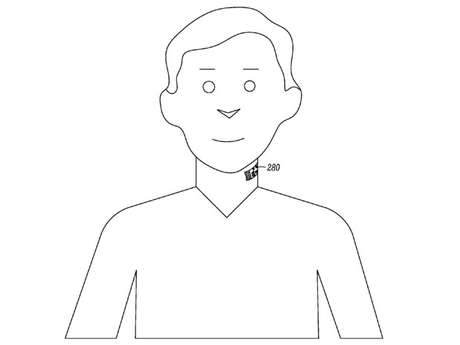 Tatuagem ficaria no pescoço e serviria como microfone para smartphones Tatuagem ficaria no pescoço e serviria como microfone para smartphones