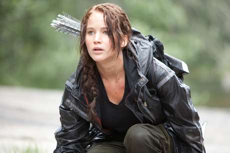 Jennifer Lawrence em cena de 'Jogos Vorazes' Jennifer Lawrence em cena de 'Jogos Vorazes'