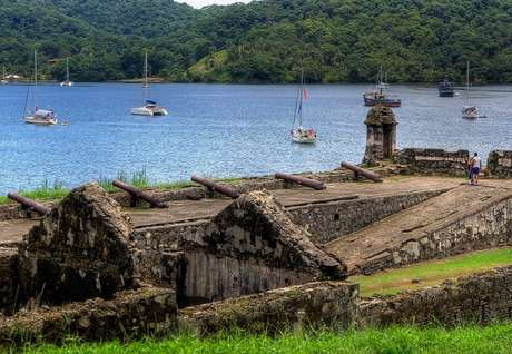 Construído em 1597, o Forte de San Lorenzo é uma das mais antigas edificações militares espanholas nas Américas Construído em 1597, o Forte de San Lorenzo é uma das mais antigas edificações militares espanholas nas Américas