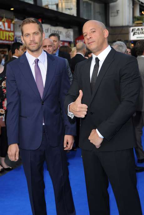 Getty <p>Vin Diesel fue uno de los mejores amigos de Paul Walker</p>