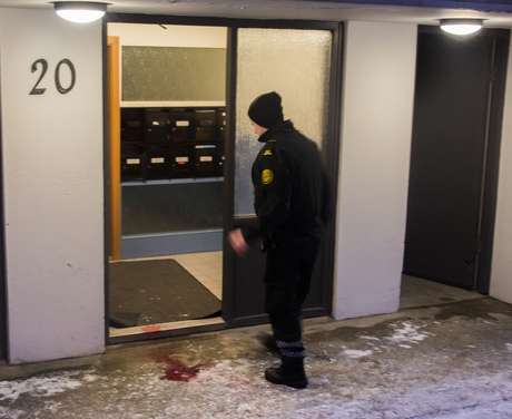 Cena do tiroteio no leste de Reykjavik, que terminou na primeira morte de uma pessoa durante uma operação policial na história da Islândia <p>Cena do tiroteio no leste de Reykjavik, que terminou na primeira morte de uma pessoa durante uma operação policial na história da Islândia</p>