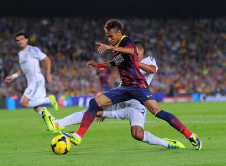 Neymar, atacante do Barcelona <p>Neymar, atacante do Barcelona</p>