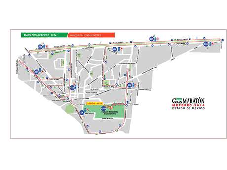 Cortesía Meta Sports Ruta del Maratón Metepec 2014.