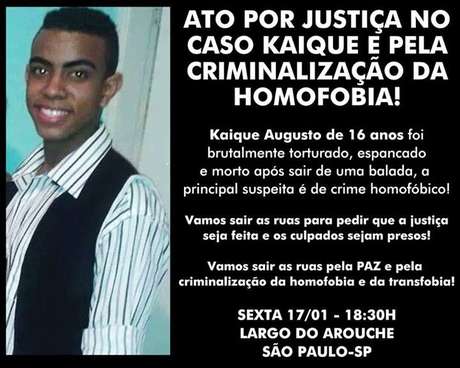 Amigos e familiares organizaram um protesto contra a morte do jovem Amigos e familiares organizaram um protesto contra a morte do jovem