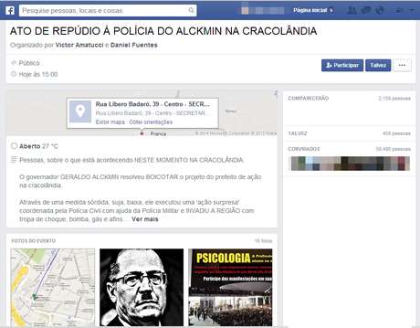 O protesto foi agendado para a tarde desta sexta, no centro de São Paulo O protesto foi agendado para a tarde desta sexta, no centro de São Paulo