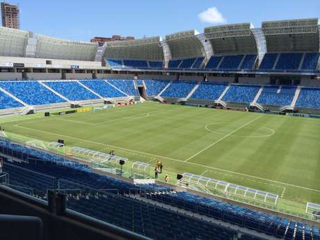 Arena das Dunas foi inaugurado no último domingo: custo total para deixar 12 estádios da Copa pronto mais do que triplicou em seis anos <p>Arena das Dunas foi inaugurado no último domingo: custo total para deixar 12 estádios da Copa pronto mais do que triplicou em seis anos</p>