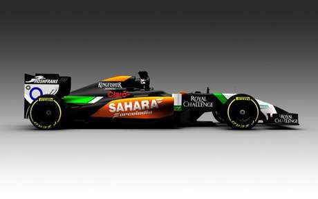 Twitter/Force India <p>Force India adoptó cortes en negro para el VMJ07, que tendrá como pilotos a Sergio Pérez y Nico Hulkenberg.</p>