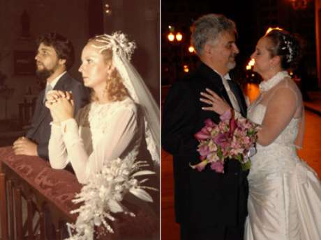 Eles optaram pela celebração e festa do modelo mais clássico e com tudo a que tinham direito <p>Eles optaram pela celebração e festa do modelo mais clássico e com tudo a que tinham direito</p>