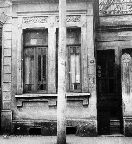 Casa onde ocorreu o Crime do Poço, em 1948 Casa onde ocorreu o Crime do Poço, em 1948