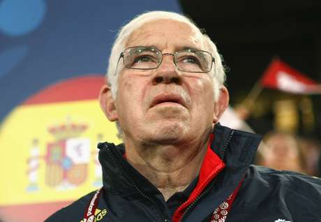 Getty Images <p>Luis Aragonés fue el técnico que llevó a España a ganar la Eurocopa 2008.</p>