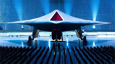 Protótipo da aeronave Taranis, que pode funcionar sozinha, sem intervenção humana Protótipo da aeronave Taranis, que pode funcionar sozinha, sem intervenção humana