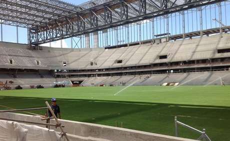Arena da Baixada é a mais atrasada até aqui e tem até 18 de fevereiro para mostrar melhorias consideráveis Arena da Baixada é a mais atrasada até aqui e tem até 18 de fevereiro para mostrar melhorias consideráveis