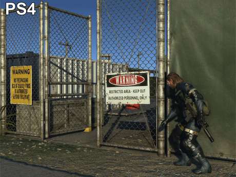 Cena de 'Metal Gear Solid V' no PS4 Cena de 'Metal Gear Solid V' no PS4