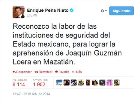 Tomada de Twitter chapo