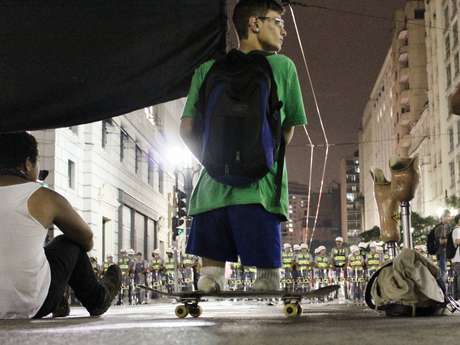 Morador de Lauzane Paulista, na zona norte da cidade, Vinícios Viotti disse estar ali com a intenção de "mudar o País" <p>Morador de Lauzane Paulista, na zona norte da cidade, Vinícios Viotti disse estar ali com a intenção de "mudar o País"</p>