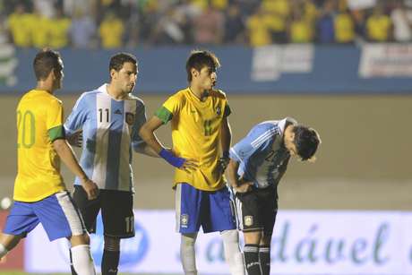 Equipe verde e amarela voltou à Goiânia para jogar o Superclássico das Américas, contra a Argentina, em 2012 Equipe verde e amarela voltou à Goiânia para jogar o Superclássico das Américas, contra a Argentina, em 2012