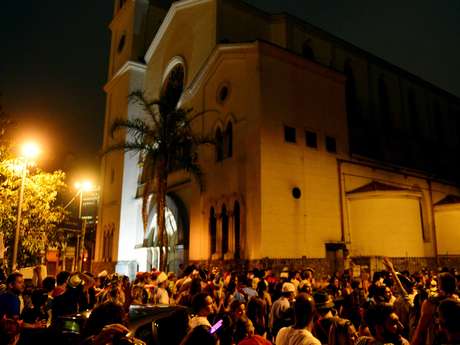 A igreja de Nossa Senhora da Conceição foi o ponto de partida, logo depois da missa A igreja de Nossa Senhora da Conceição foi o ponto de partida, logo depois da missa