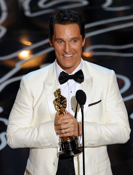Matthew McConaughey ganhou o Oscar de Melhor Ator por 'Clube de Compras Dallas' Matthew McConaughey ganhou o Oscar de Melhor Ator por 'Clube de Compras Dallas'