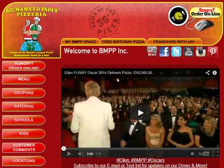 Site da pizzaria exibe com orgulho momentos que sua especialidade é devorada pelos famosos Site da pizzaria exibe com orgulho momentos que sua especialidade é devorada pelos famosos