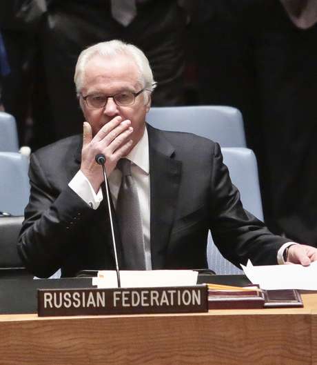Vitaly Churkin afirmou que ex-presidente ucraniano pediu intervenção russa Vitaly Churkin afirmou que ex-presidente ucraniano pediu intervenção russa