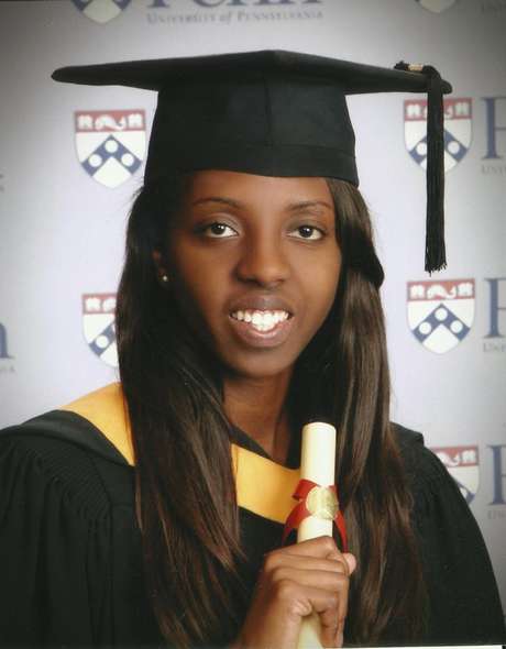 A estudante carioca se formou na Universidade da Pensilvânia em 2012 e atualmente trabalha e faz mestrado nos EUA A estudante carioca se formou na Universidade da Pensilvânia em 2012 e atualmente trabalha e faz mestrado nos EUA