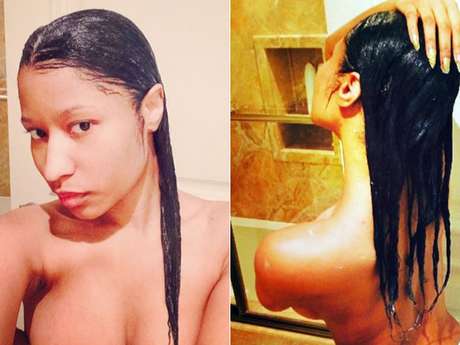 Nicki Minaj escandaliza con candente imagen en topless