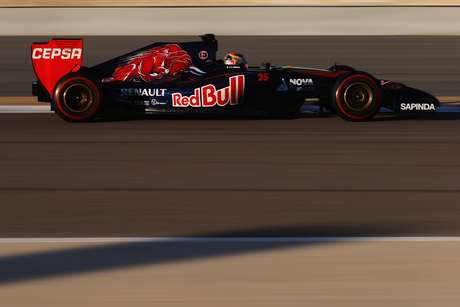 Toro Rosso segue padrão de cores da Red Bull Toro Rosso segue padrão de cores da Red Bull