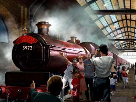 Ilustração da King's Cross Station <p>Ilustração da King's Cross Station</p>