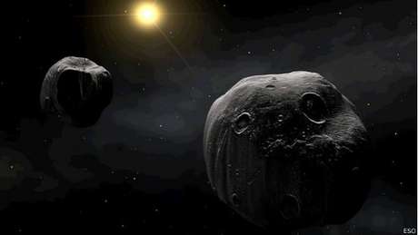 Imagem ilustrada do European Southern Observatory Imagem ilustrada do European Southern Observatory