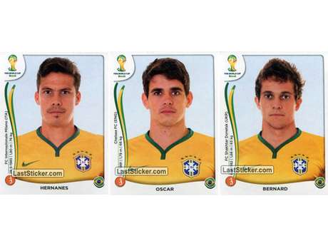 Hernanes, Oscar e Bernard Hernanes, Oscar e Bernard