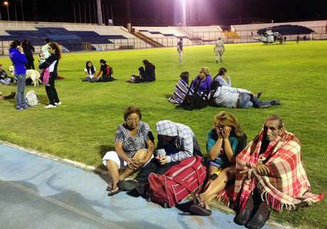 Terremoto atinge costa do Chile Terremoto atinge costa do Chile