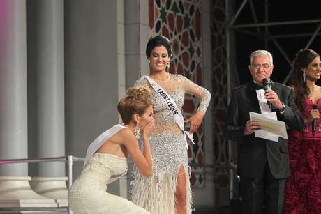 Miguel Bustamante / Terra Perú <p>Jimena Espinoza y Ximena Montenegro en el Miss Perú Universo 2014.</p>