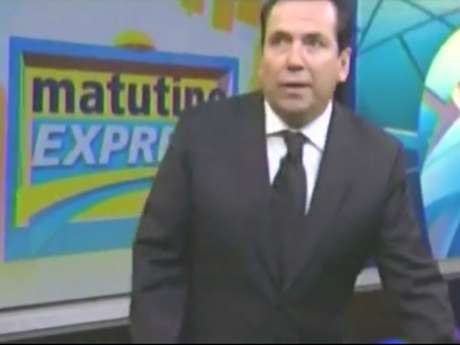 Reproducción Aunque el conductor del programa intentó calmar a su audiencia, la fuerza del temblor hizo que se incrementara la preocupación en el estudio de televisión.