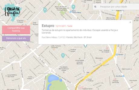 Vítima relatou uma tentativa de estupro no bairro do Paraíso, em São Paulo Vítima relatou uma tentativa de estupro no bairro do Paraíso, em São Paulo