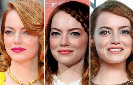 A atriz Emma Stone, estrela do novo filme O Espetacular Homem-Aranha 2 A Ameaça de Electro, sabe usar truques de maquiagem para valorizar os olhos A atriz Emma Stone, estrela do novo filme O Espetacular Homem-Aranha 2 A Ameaça de Electro, sabe usar truques de maquiagem para valorizar os olhos