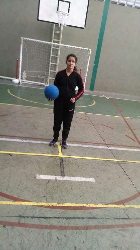 <p>Ana Lu&iacute;za Martins de Freitas (na foto, em um treino de Goalball) conta que plataforma virtual compromete seu desempenho em disciplinas de gradua&ccedil;&atilde;o a dist&acirc;ncia</p>