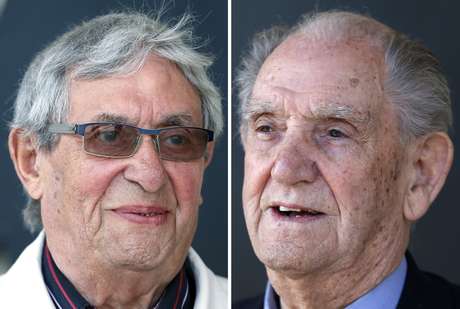 <p>Fotos do ex-paraquedista do ex&eacute;rcito alem&atilde;o Johannes Borner&nbsp;e do ex-comandante de elite franc&ecirc;s&nbsp;Leon Gautier</p>