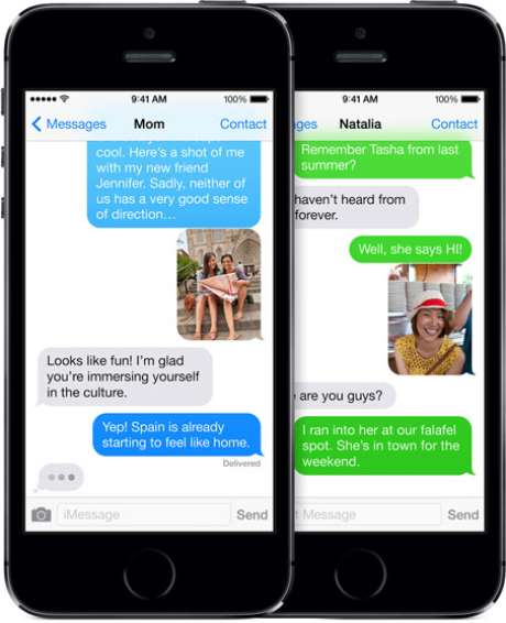 Sistema de mensagens do iPhone, iMessage impossibilitou mulher de receber de amigos que possuem o smartphone da Apple Sistema de mensagens do iPhone, iMessage impossibilitou mulher de receber de amigos que possuem o smartphone da Apple