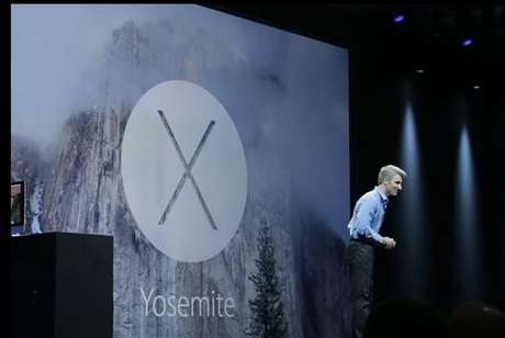 Vice-presidente de engenharia da Apple, Craig Federighi apresenta o Mac OS X Yosemite Vice-presidente de engenharia da Apple, Craig Federighi apresenta o Mac OS X Yosemite