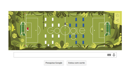 Google cria polêmica ilustrando Inglaterra x Itália em uma selva Google cria polêmica ilustrando Inglaterra x Itália em uma selva