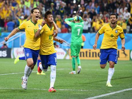Neymar já fez dois gols na Copa; Até aqui, são 28 no total em oito jogos <p>Neymar já fez dois gols na Copa; Até aqui, são 28 no total em oito jogos</p>