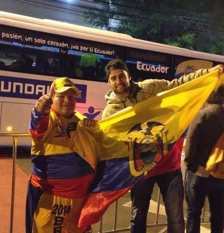 Murilo Stringari, 27 anos, já escolheu o Equador para torcer Murilo Stringari, 27 anos, já escolheu o Equador para torcer