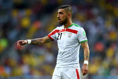O meia Ashkan Dejagah é um dos destaques do Irã <p>O meia Ashkan Dejagah é um dos destaques do Irã</p>