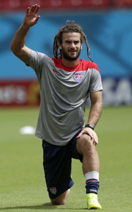 "Não é da nossa natureza, entramos sempre para vencer. É isso que é uma Copa do Mundo, queremos vencer sempre", disse o meio-campista Kyle Beckerman "Não é da nossa natureza, entramos sempre para vencer. É isso que é uma Copa do Mundo, queremos vencer sempre", disse o meio-campista Kyle Beckerman