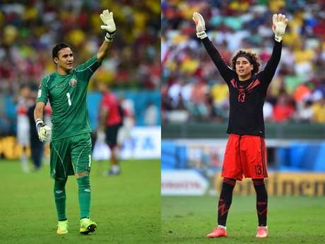 Resultado de imagen para guillermo ochoa keylor navas